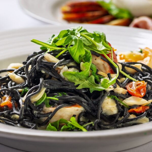 Black Squid ink Pasta